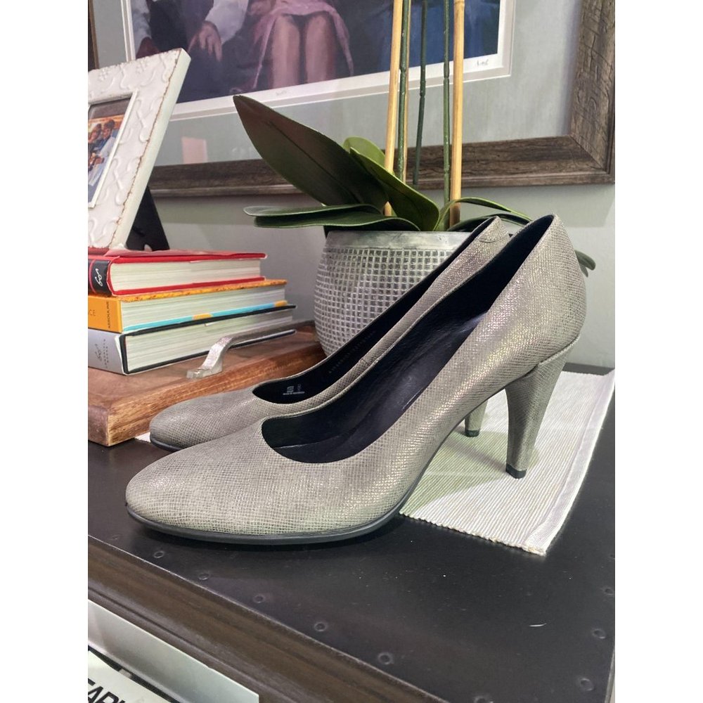 ECCO Sharon Saffy Shape 75 Leather Pump 41 - Picture 3 of 8